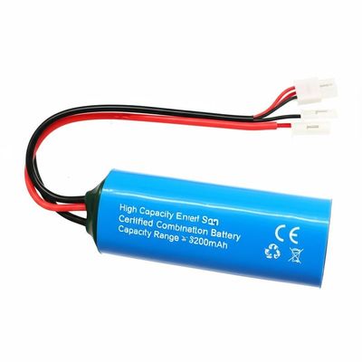 High Capacity Emergency Exit Sign Battery CE Certified Combination Battery Connector and Wire Capacity Range ≥ 3200mAh
