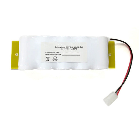 ไฟฉุกเฉิน ไฟทางออก ชุดแบตเตอรี่ NiCd D4000mAh 6V