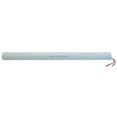 D4000mAh 2.4V NiCd แบตเตอรี่แบบชาร์จได้ 0.1C ค่ามาตรฐาน