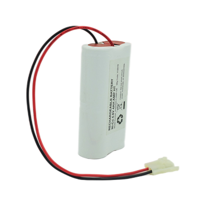 แบตเตอรี่ไฟทางออกฉุกเฉินเคียงข้างกันแพ็ค 4.8 โวลต์ D40000mAh NiCd