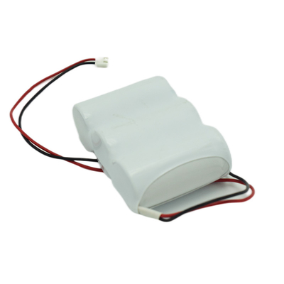 แบตเตอรี่ไฟทางออกฉุกเฉินเคียงข้างกันแพ็ค 3.6 V C2500mAh NiCd 64g