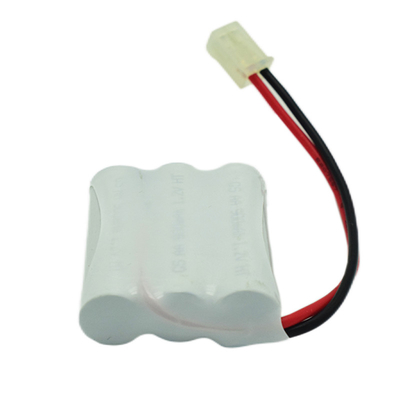 แบตเตอรี่ Ni Cd แบบชาร์จไฟฉุกเฉิน 3.6 V อายุการใช้งาน 5 ปี AA900mAh