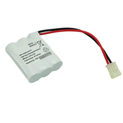 แบตเตอรี่ Ni Cd แบบชาร์จไฟฉุกเฉิน 3.6 V อายุการใช้งาน 5 ปี AA900mAh