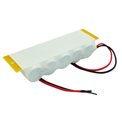 แบตเตอรี่ไฟทางออกฉุกเฉิน 2500mah ชาร์จใหม่ได้ 6.0V 0.1C Charge