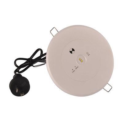 ไฟดาวน์ไลท์ LED ฉุกเฉินแบบไม่บำรุงรักษาสีขาว 2.5W 130 มม. EGSMD40 EGSMD50 EGSMD63