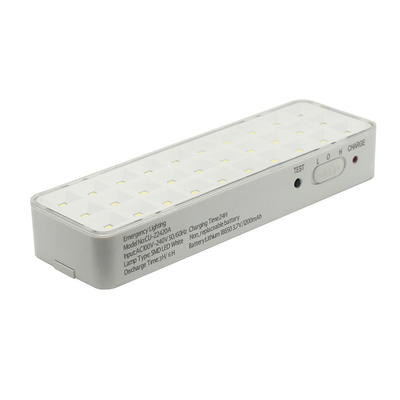 50Hz Emergenc LED Camping Light สีขาว 4W 500lm ติดตั้งบนเพดาน