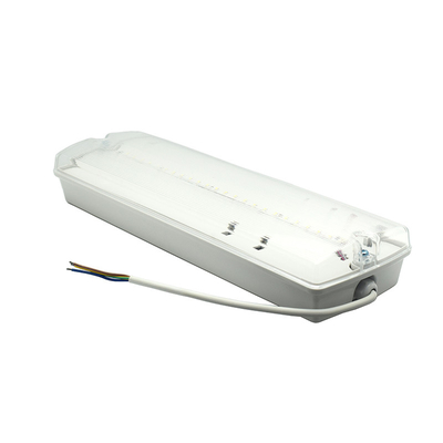 ไฟฉุกเฉินแบตเตอรี่ลิเธียมไอออน AC85V 5 วัตต์ 500Lm 6500k LED Bulkhead