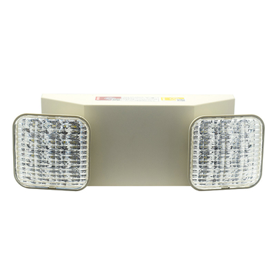 ไฟฉุกเฉิน LED 2 ดวง แบตเตอรี่ลิเธียมไอออน สีขาว 600lm