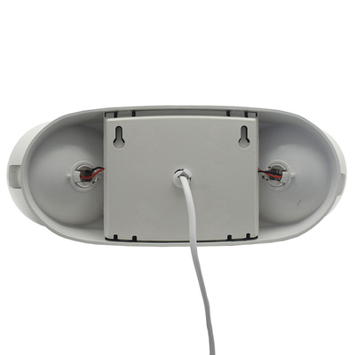 ไฟฉุกเฉิน LED 2 ดวง แบตเตอรี่ลิเธียมไอออน สีขาว 600lm