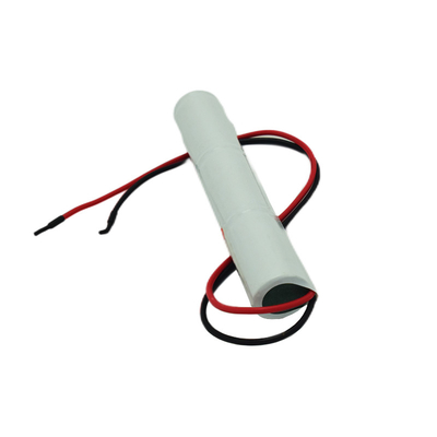 ไฟฉุกเฉิน 3.6V 1800mAh แบตเตอรี่ Ni Cd อุณหภูมิในการทำงาน 55 องศาเซนติเกรด