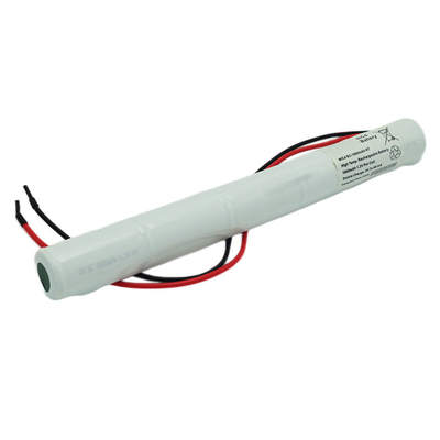 ไฟฉุกเฉินแบบชาร์จแบตเตอรี่ Ni Cd 1800mAh 6.0V เซลล์นิกเกิลแคดเมียม