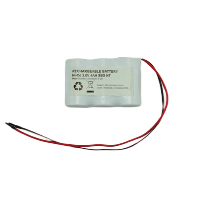 แบตเตอรี่ไฟทางออกฉุกเฉิน NiCD D4000mAh 3.6 V Safe Side By Side