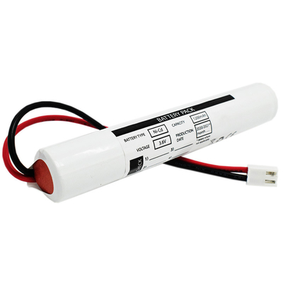 แบตเตอรี่ไฟทางออกฉุกเฉิน 3.6V รหัส HS 8507300090 NiCD SC1200mAh