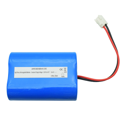 IFR26650 ไฟฉุกเฉิน Led แบตเตอรี่ลิเธียม LiFePO4 3.2V 6600mAh ความจุสูง
