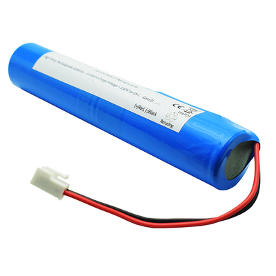 Stick Type 6.4 V แบตเตอรี่ LiFePO4 ทรงกระบอก 6600mAh ตัวเชื่อมต่อ JST VH 2P IFR26650
