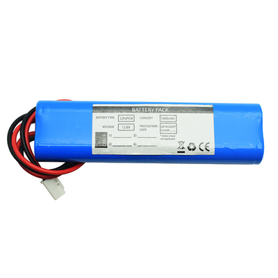 ไฟฉุกเฉินของ UPS IFR 18650 LiFePO4 เซลล์แบตเตอรี่ 12.8 V 1600mAh