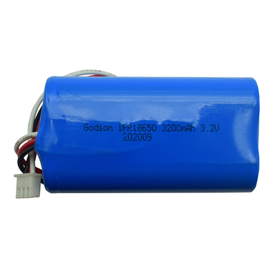 3200mAh 3.2V แบตเตอรี่ไฟทางหนีไฟทรงกระบอก LiFePO4 IFR18650