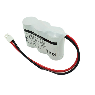 SC1700mah ไฟฉุกเฉินชุดแบตเตอรี่ Ni Cd 3.6 โวลต์การกำหนดค่าแบบเคียงข้างกัน