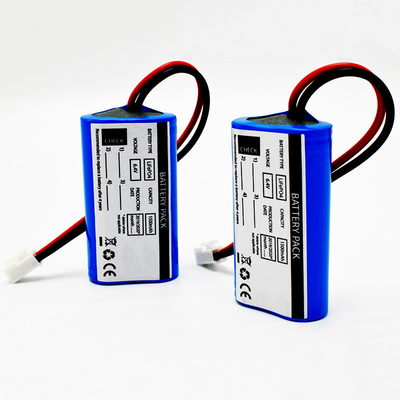 แบตเตอรี่ลิเธียมไฟทางออกของแบตเตอรี่ Lifepo4 Cells 18650 6.4V 1500mAh