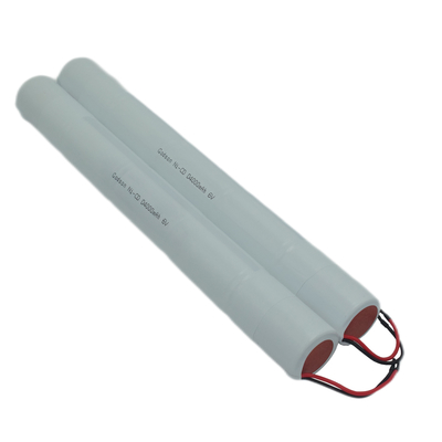 NiCd D4000mAh 6.0V แบตเตอรี่สํารองสําหรับไฟฉุกเฉิน