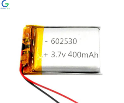 แบตเตอรี่ลิตยูมอน ไฟฉุกเฉิน 602530 400 mAh 3.7V ความปลอดภัย