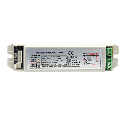 AC 85V พลังงานไฟฟ้าฉุกเฉิน GS-AT815 แคตเตอรี่พลังงานฉุกเฉิน 5-15W
