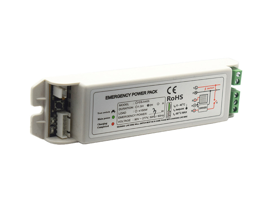 Max 0.35A แพคพลังงานฉุกเฉิน ระบบรักษาประเภท GS-A405 พลังงานฉุกเฉิน 1-5W