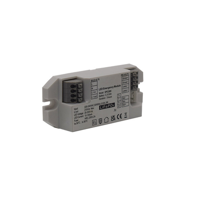 OEM อินเวอร์เตอร์ไฟฟ้าฉุกเฉิน AC 220-240V โมดูลพลังงานฉุกเฉินขนาดเล็ก 2W EPC20H