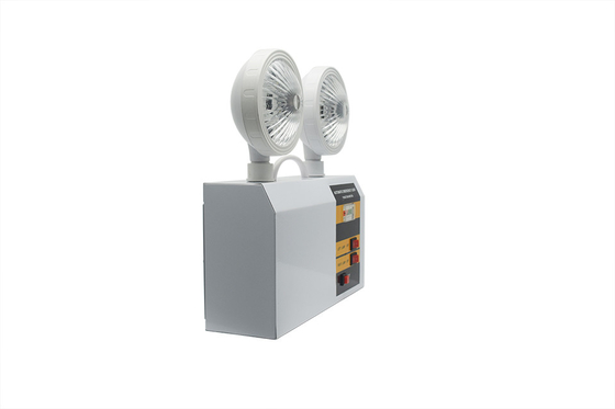 3 วัตต์ฉุกเฉิน LED ไฟออกแบบหัวคู่ ติดผนัง ระยะเวลา 3 ชั่วโมง