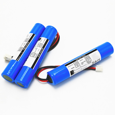 แบตเตอรี่ LiFePO4 2x26650 3000mAh ประเภทไม้ 6.4V (เครื่องเชื่อม JST VH-2P, UL1015 18 #, ความยาวของสายคือ 150mm)