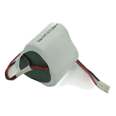SC2200mAh 3.6 วอลต์ OEM แสงฉุกเฉิน เปลี่ยน NiMH แบตเตอรี่แพ็คด้วยอายุการใช้งานที่ดี