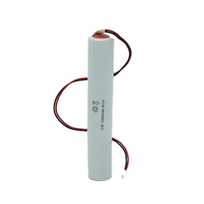 ไฟฉายฉุกเฉิน เซลล์ไนเคิลแคดมีียมปิดด้วย IEC 61951 3.6V C2500mAh