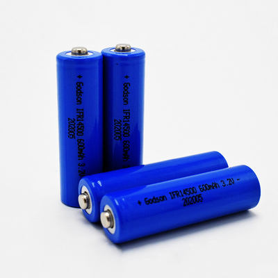 14500 600mAh แบตเตอรี่ LiFePO4 3.2V สําหรับไฟฉุกเฉินและป้ายทางออก