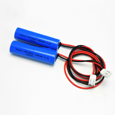 ไฟฉุกเฉิน 1600mAh 3.2 วอลต์ 18650 LiFePO4 แบตเตอรี่ชนิดสติ๊ก