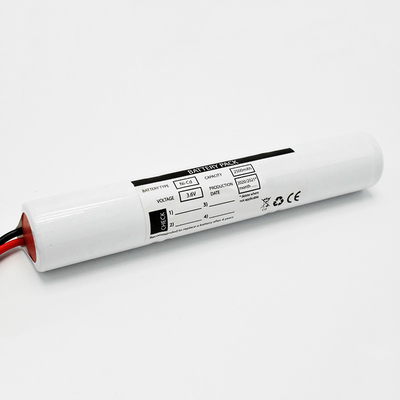 3แบตเตอรี่ Ni-CD ขนาด.6V 2500mAh สําหรับแสงสว่างฉุกเฉิน ที่มีประหยัดสูง