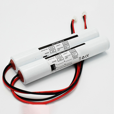 3แบตเตอรี่ Ni-CD ขนาด.6V 2500mAh สําหรับแสงสว่างฉุกเฉิน ที่มีประหยัดสูง