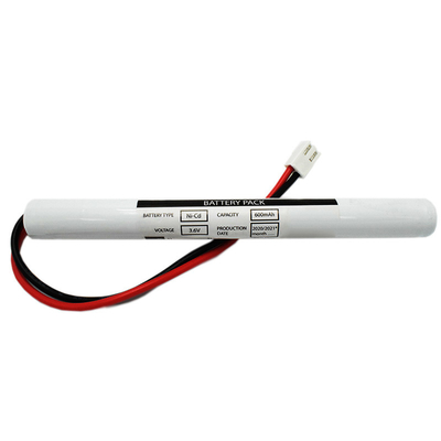 Ni Cd AA600mah แบตเตอรี่ 3.6 วอลท์ออกแสงชนิดสติ๊ก