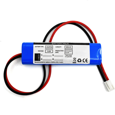 IFR 600mAh 12.8V 14500 LiFePO4 แบตเตอรี่ชาร์จใหม่ แบบปานกลาง