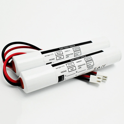 ใบรับรอง CB ไฟฉายฉุกเฉิน LED Ni Cd แบตเตอรี่แพ็ค 3.6 โวลต์ SC1200mah