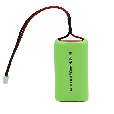 แบตเตอรี่อากาศสูง NiMH AA1700mAh 4.8V