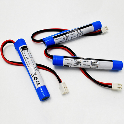 ไฟฉุกเฉิน 600mAh 6.4 วอลต์ LiFePO4 แบตเตอรี่ชนิดสติ๊ก