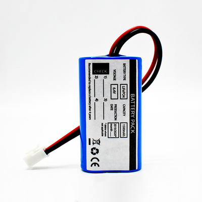 การใช้ไฟฟ้าแสงอาทิตย์ฉุกเฉิน แบบ LiFePO4 แบตเตอรี่ 1500mAh 6.4 วอลท์