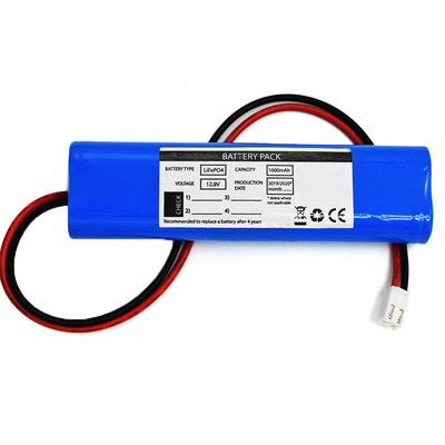 ดับเบิลสติ๊กประเภท 18650 LiFePO4 แบตเตอรี่ 1600mAh 12.8 วอลต์ ไฟอาทิตย์