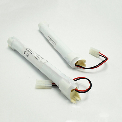 แบตเตอรี่ไฟฉุกเฉิน Ni-Cd แบตเตอรี่ SC1800mAh 6.0V 10.8Wh OEM Stick Type With Side Wall Mount Module