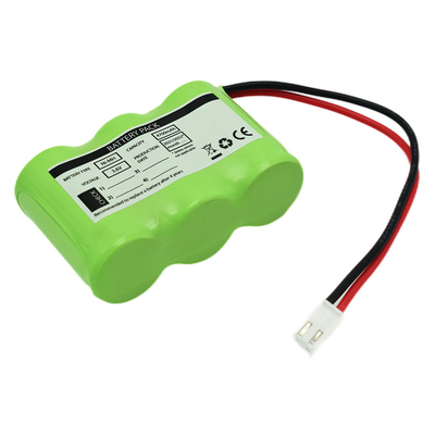 3S1P Side By Side ประเภท 3.6V Ni-Mh C4700mAh แบตเตอรี่ชาร์จได้สูง OEM PVC