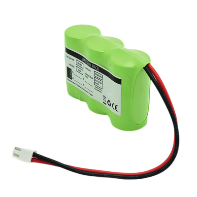 3S1P Side By Side ประเภท 3.6V Ni-Mh C4700mAh แบตเตอรี่ชาร์จได้สูง OEM PVC