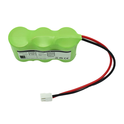 3S1P Side By Side ประเภท 3.6V Ni-Mh C4700mAh แบตเตอรี่ชาร์จได้สูง OEM PVC
