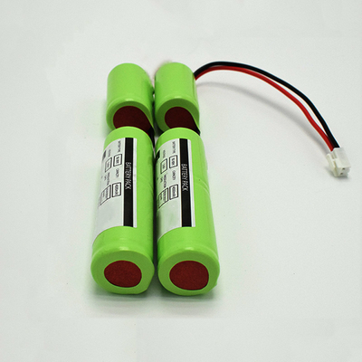 0.1C ชาร์จใหม่ได้ 3.6 V Ni Mh ชุดแบตเตอรี่ C4000mAh 500 รอบรอบ