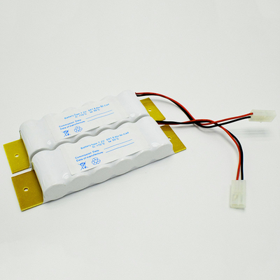 ป้ายไฟทางออกไฟแบตเตอรี่ NiCd ชาร์จ 1800mAh 7.2V