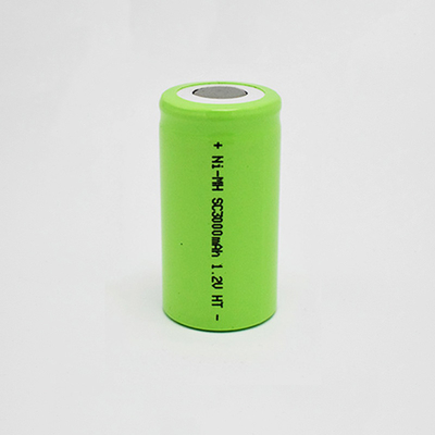SC 3000 MAh แบตเตอรี่ HT NiMh เซลล์ 1.2V 0.1C ค่ามาตรฐาน